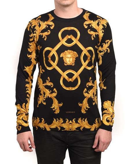 men's versace sweater